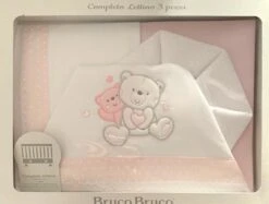 Completo Lenzuolo Lettino Bruco Bruco By Ellepi 1643