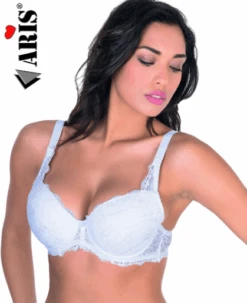 Reggiseno Balconcino Pizzo Imbottito Coppa C Aris 1881