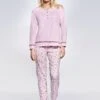 Pigiama Donna 100% Cotone Caldo Interlock Infiore 2046 3 Pigiama Donna 100% Cotone Caldo Interlock Infiore 2046 -Negozio al dettaglio Intimo-Outlet 2046 1
