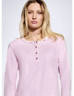 Pigiama Donna 100% Cotone Caldo Interlock Infiore 2046 -Negozio al dettaglio Intimo-Outlet 2046 3