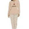 Pigiama Donna 100% Cotone Caldo Invernale You&me 270 -Negozio al dettaglio Intimo-Outlet 270 you