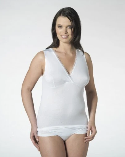 Canottiera Donna Spalla Larga Forma Seno 100% COTONE Nottingham VL3025 1 Canottiera Donna Spalla Larga Forma Seno 100% COTONE Nottingham VL3025