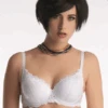 Reggiseno Balconcino Imbottito In Pizzo Sempre Donna 324/NOEMI -Negozio al dettaglio Intimo-Outlet 324