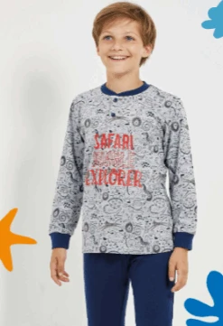 Pigiama Bambino Lungo Il GRANCHIETTO 4055