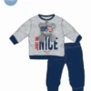 Pigiama Bambino Cotone Caldo Felpato Ellepi 4077 Special Price -Negozio al dettaglio Intimo-Outlet 4077 1
