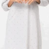 Camicia Da Notte Manica Lunga 100% Cotone Jersey Karelpiu' 415 -Negozio al dettaglio Intimo-Outlet 415