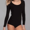 Body Donna Manica Lunga Cotone Elasticizzato Jadea 4154 -Negozio al dettaglio Intimo-Outlet 4154 1