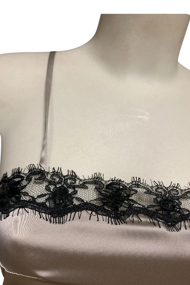 Sottoveste Mini Raso Elasticizzato Foemina Giada Outlet 2 Sottoveste Mini Raso Elasticizzato Foemina Giada Outlet - immagine 2