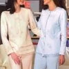 Pigiama Donna Calibrato 100% Caldo Cotone Linclalor 92738 Outlet -Negozio al dettaglio Intimo-Outlet 92738