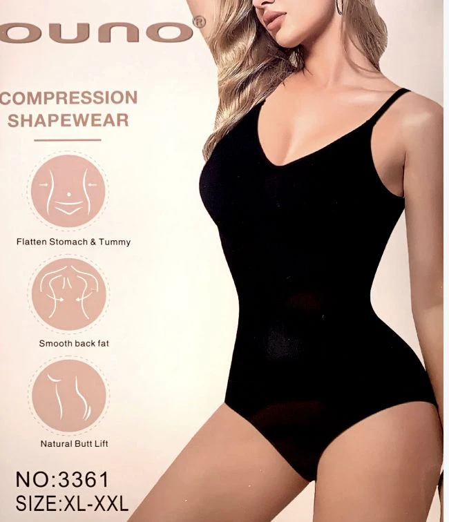 Body Donna Modellante SHAPE Microfibra Ouno 3361 2 Body Donna Modellante SHAPE Microfibra Ouno 3361 - immagine 2