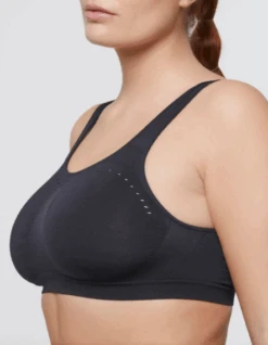 Reggiseno Brassiere Confort Size Microfibra Pompea -Negozio al dettaglio Intimo-Outlet brasiere nero