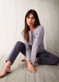 Pigiama Donna Cotone Caldo Jadea Home 5164 -Negozio al dettaglio Intimo-Outlet dddd 1