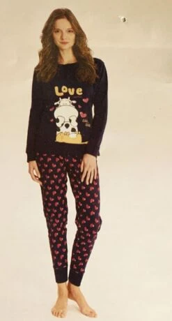 Pigiama Donna 100% Cotone Caldo Crazy Farm 15656 Fine Serie Outlet -Negozio al dettaglio Intimo-Outlet ee5c4111 edc6 4d32 8535 511bf586c0c6