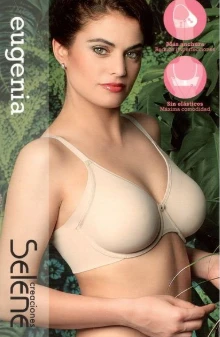 Reggiseno Preformato Senza Elastici Coppa C Selene Eugenia