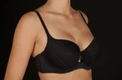 Reggiseno Balconcino Imbottito Coppa C Selene Julia -Negozio al dettaglio Intimo-Outlet julia negro 17w6347