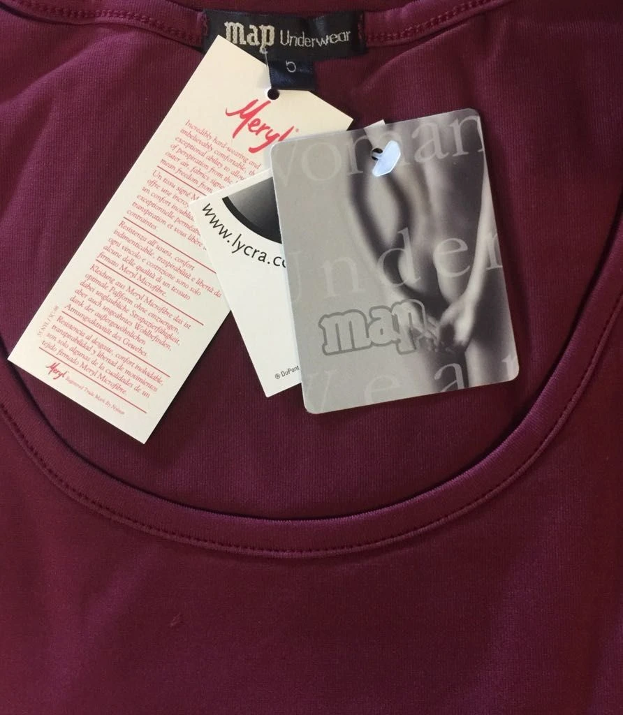 Maglia Donna Manica Lunga Girocollo Microfibra Map Art.1269 2 Maglia Donna Manica Lunga Girocollo Microfibra Map Art.1269 - immagine 2