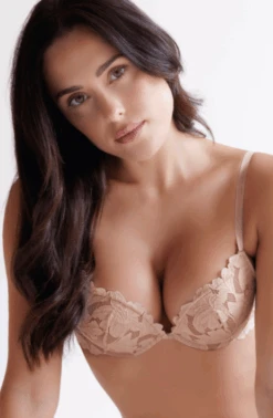 Reggiseno Push-Up Pizzo Coppa B Love And Bra RIHANNA -Negozio al dettaglio Intimo-Outlet rianna nud