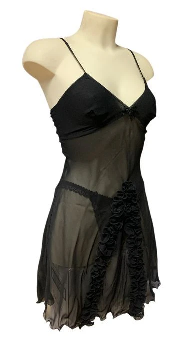 Completo Donna Tulle Sexy Babydoll Foemina Rosita Outlet