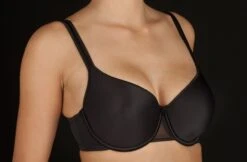 Reggiseno Con Ferretto Microfibra Imbottito Coppa E Selene Sara -Negozio al dettaglio Intimo-Outlet sara negro 17w5973 1