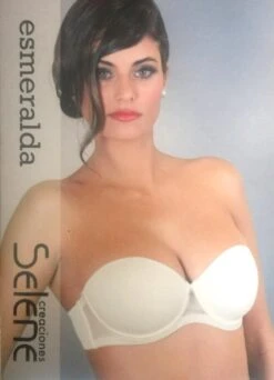 Reggiseno Balconcino Fascia Coppa C Selene Art. Esmeralda
