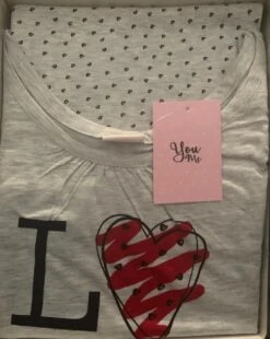 Pigiama Donna Corto Canottiera You And Me 103 -Negozio al dettaglio Intimo-Outlet thumbnail photo 2020 05 20 16 05 19