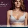 Reggiseno Imbottito Senza Ferretto In Pizzo Lormar Vela Frizzante
